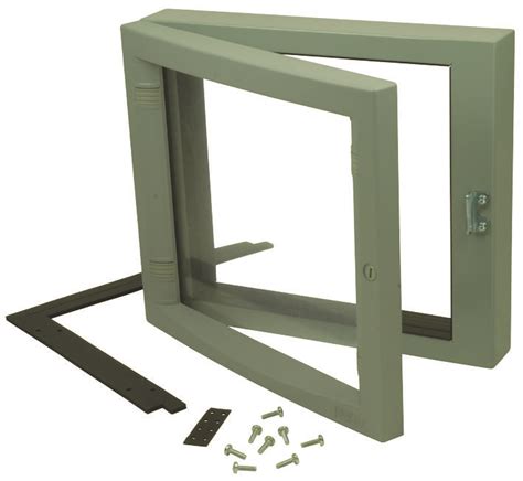 electrical enclosure inspection windows|enclosure window kits.